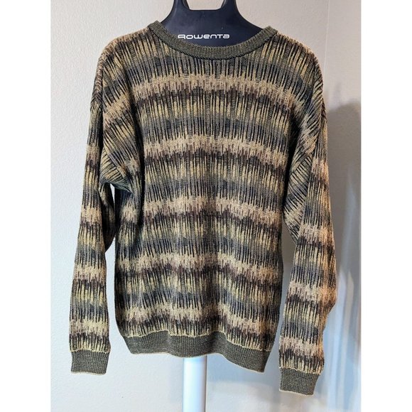 TSR Other - TSR USA Knit M Sweater Men’s Large Made in Turkey Vintage Dad Sweater
